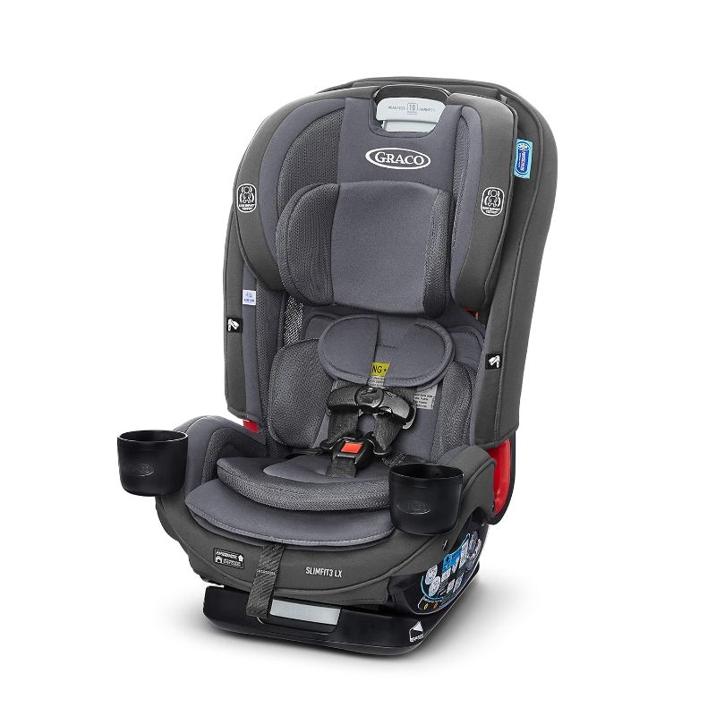 Photo 1 of ***HEAVILY USED - LIKELY MISSING PARTS - UNABLE TO VERIFY FUNCTIONALITY***
Graco SlimFit3 LX 3-in-1 Car Seat, Fits 3 Car Seats Across, Kunningham
