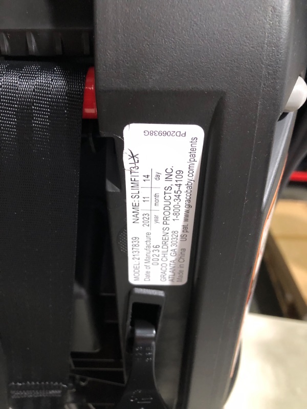 Photo 3 of ***HEAVILY USED - LIKELY MISSING PARTS - UNABLE TO VERIFY FUNCTIONALITY***
Graco SlimFit3 LX 3-in-1 Car Seat, Fits 3 Car Seats Across, Kunningham
