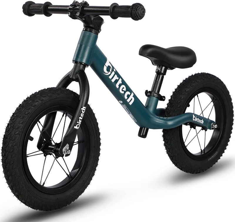 Photo 1 of 12" Balance Bike for 2, 3, 4, 5, 6 Year Old Boys and Girls, Lightweight Nylon Frame Toddler Training Bike No Pedal Bikes for Kids with Adjustable Seat...
