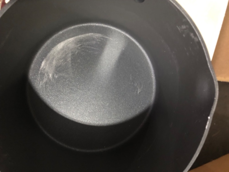 Photo 4 of ***USED - NON-STICK COATING DAMAGED - PARTS LIKELY MISSING***
Granitestone 15 Pc Ceramic Pots and Pans Set Non Stick, Kitchen Cookware Sets, Pot and Pan Set, Ceramic Cookware Set, Non Stick Pots and Pan Set with Induction Cookware, Dishwasher Safe, Black
