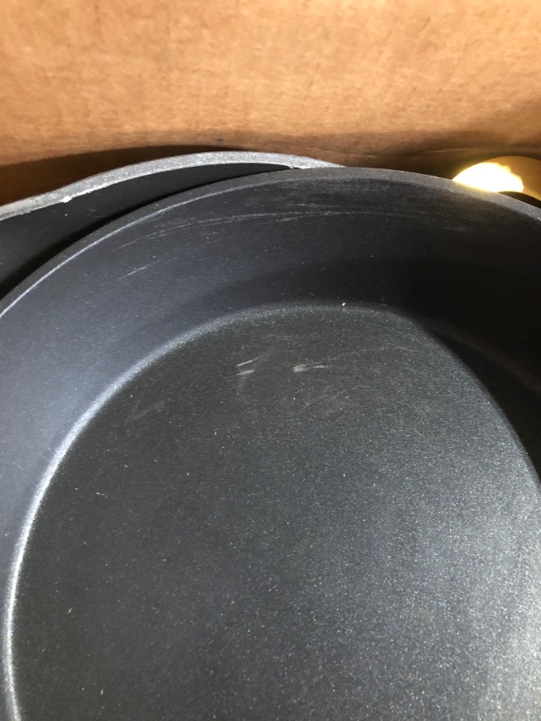 Photo 7 of ***USED - NON-STICK COATING DAMAGED - PARTS LIKELY MISSING***
Granitestone 15 Pc Ceramic Pots and Pans Set Non Stick, Kitchen Cookware Sets, Pot and Pan Set, Ceramic Cookware Set, Non Stick Pots and Pan Set with Induction Cookware, Dishwasher Safe, Black
