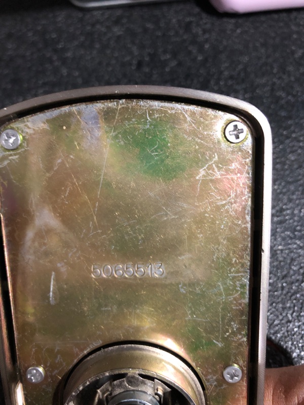 Photo 4 of **MISSING PARTS REFER TO NOTES**
Kwikset 99420-001 Aura Bluetooth Programmable Keypad Door Lock