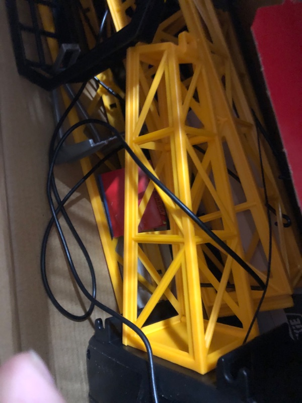 Photo 2 of Dickie Toys 40" Giant Crane Playset , Yellow