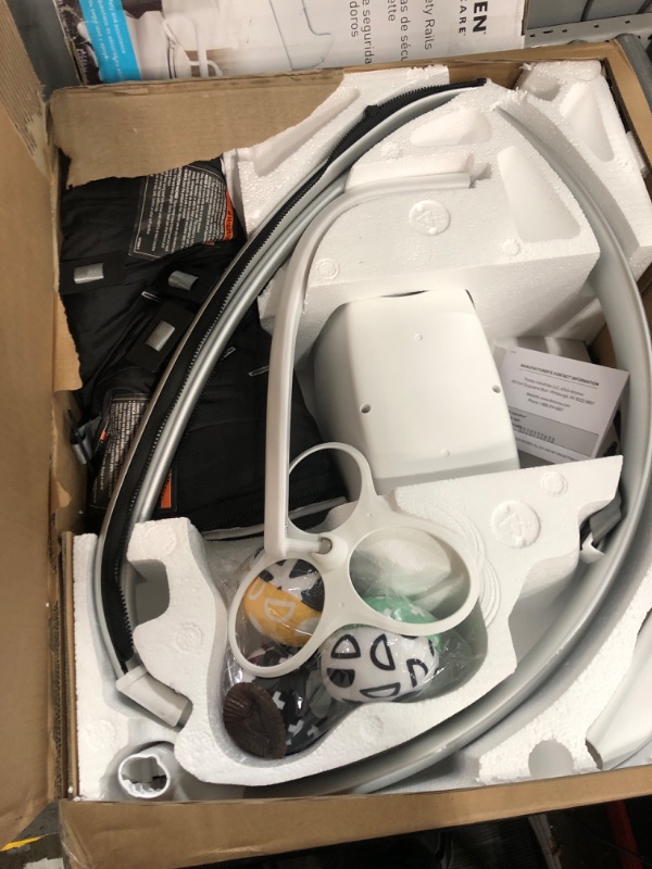 Photo 1 of 4moms MamaRoo Multi-Motion Baby Swing, Bluetooth Baby Swing with 5 Unique Motions, Grey Gray