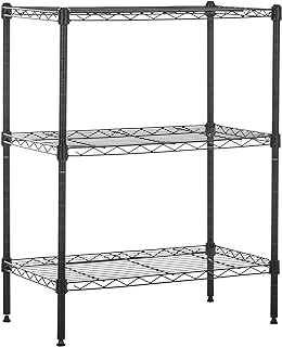 Photo 1 of 3-shelf shelving unit black
