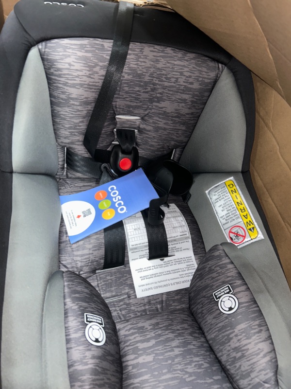 Photo 2 of Cosco Mighty Fit 65 DX Convertible Car Seat (Heather Onyx Gray)