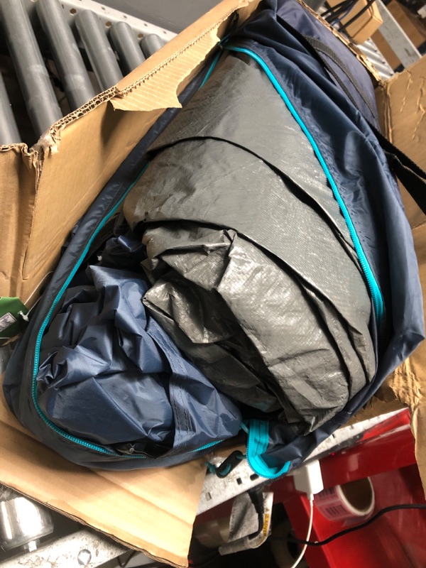 Photo 1 of TIMBER RIDGE 8 Person Camping Tent with Large Porch, Portable Waterproof Windproof Family Tent with Rainfly Carry Bag Room Divider, Easy Set-up Tent with Excellent Ventilation for Camping, 3 Season