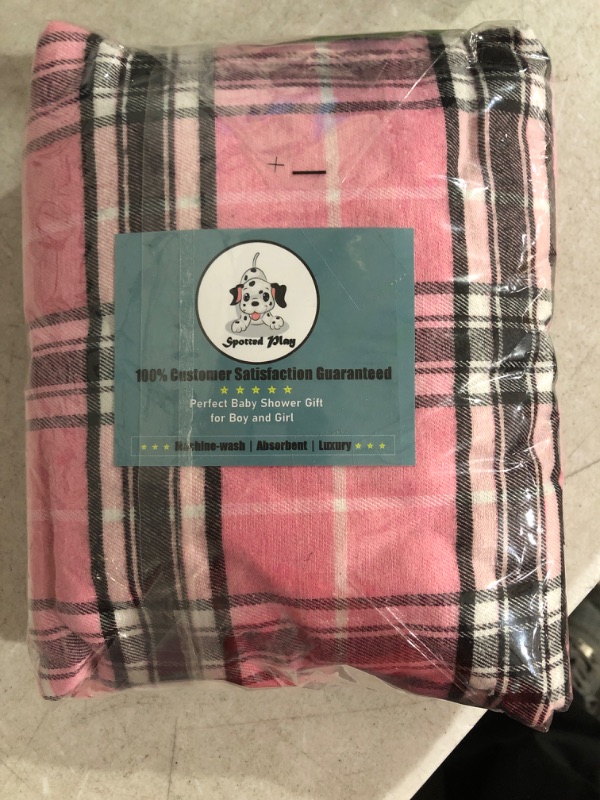 Photo 2 of ***SEE NOTES***Warm Dog Coat, Reversible Waterproof Winter Dog Jacket Coat - British Style Plaid Dog Clothes Vest PINK X-Small (Pack of 1)