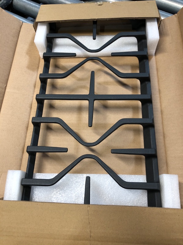 Photo 2 of WB31X27151 WB31X24736 Burner Grates Cooktop Replacement Parts for GE Range Grates Gas Stove Grates GE Side Surface Oven Grates General Electric JGBS66REKSS Cast Iron Stove Top Cooking Grates 1 Pcs