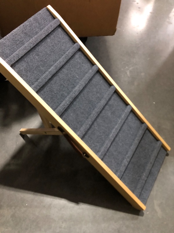 Photo 3 of Dog Pet Ramp Stairs for Bed Car Couch SUV,Dog Pet Ramp for Small Large Dogs Pets to Get on Bed Couch Sofa,Dog Pet Steps for Cars and SUV… 40 INCN
