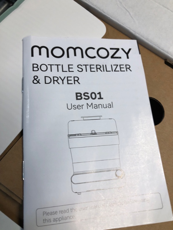 Photo 1 of Momcozy Bottle Warmer & Momcozy Bottle Sterilizer and Dryer
