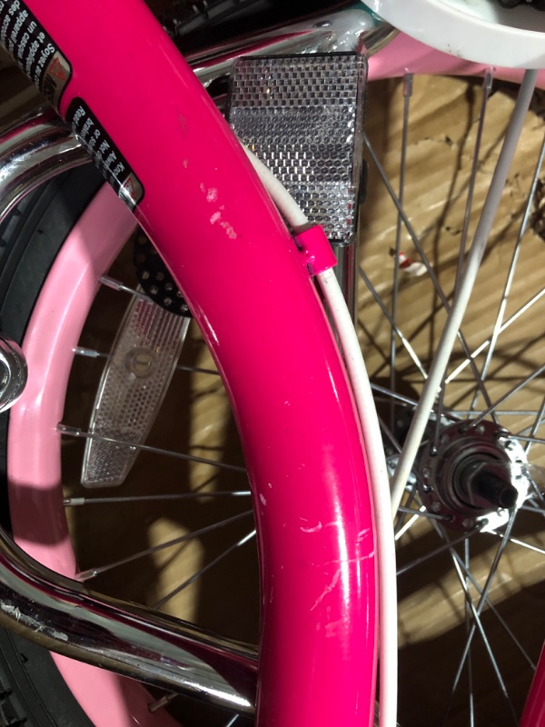 Photo 8 of ***USED - SCRATCHED AND SCUFFED - MISSING HARDWARE - SEE PICTURES***
Schwinn Koen & Elm Toddler and Kids Bike, 12-18-Inch Wheels, Training Wheels Included, Boys and Girls Ages 2-9 Years Old Pink 18-inch Wheels