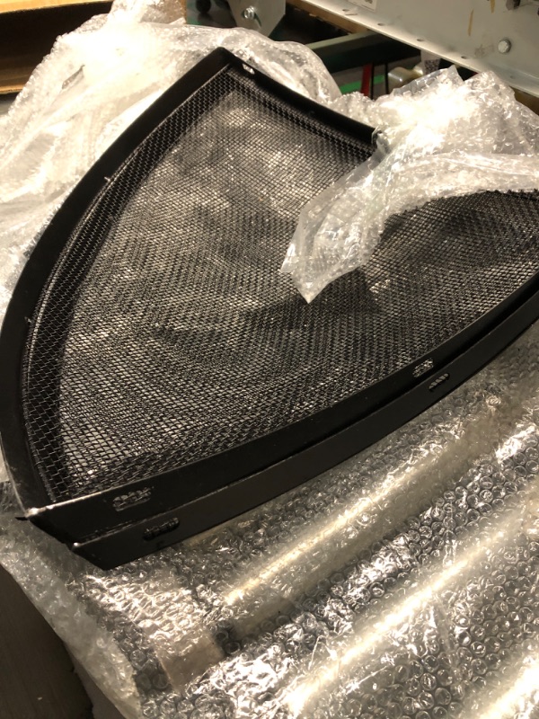 Photo 1 of Fire Pit Screen, Fire Pit Spark Screen with Handle, 36 Inch Round 36inch Diameter