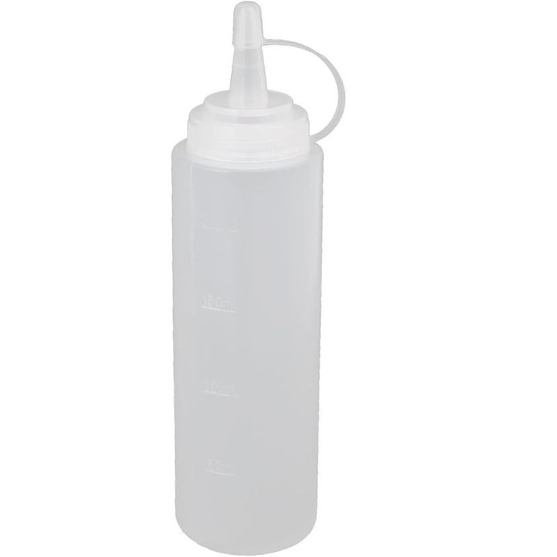 Photo 1 of **BUNDLE**No Returns**(3 qty) 8 oz Ketchup Dispenser Bottles with Leak-Proof Lids