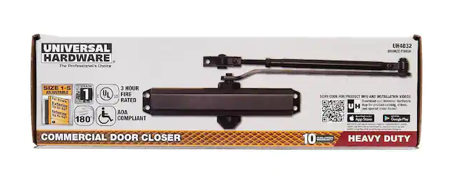 Photo 1 of Universal Hardware Heavy-Duty Bronze Commercial Door Closer