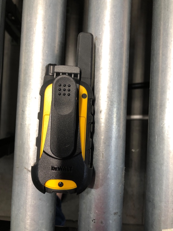 Photo 3 of DEWALT DXFRS800 Watt Heavy Duty Walkie Talkie - Waterproof (ONLY ONE)