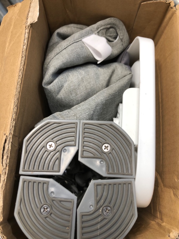 Photo 2 of ***USED - LIKELY MISSING PARTS - UNABLE TO VERIFY FUNCTIONALITY***
Baby Travel Booster Seat with Double Tray, BabyBond Upgraded Toddler Portable Baby Chair, Booster Seat for Dining Table, Stable and Foldable Booster Baby Chair for Indoor/ Outdoor (Grey)