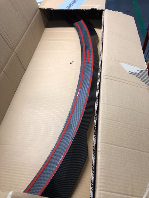 Photo 2 of FD Style Red Line Carbon Fiber Rear Spoiler for Mercedes-Benz CLA45 AMG W117 C117 CLA 250 180 260