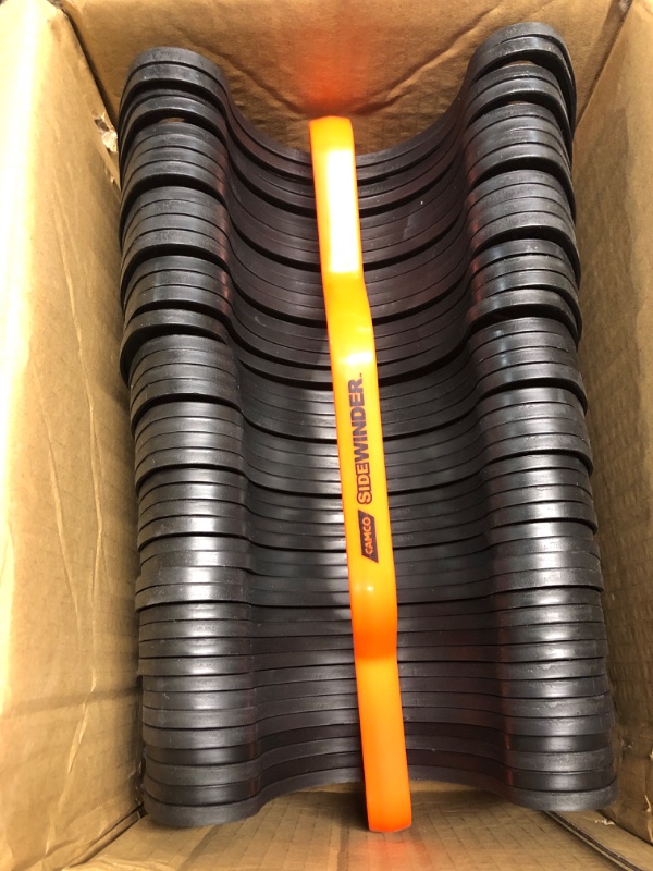 Photo 2 of Camco Sidewinder RV Sewer Support | Made from Sturdy Lightweight Plastic | Curve Around Obstacles and Won't Creep Closed | 20 Feet | Black | (43052) Frustration Free Packaging