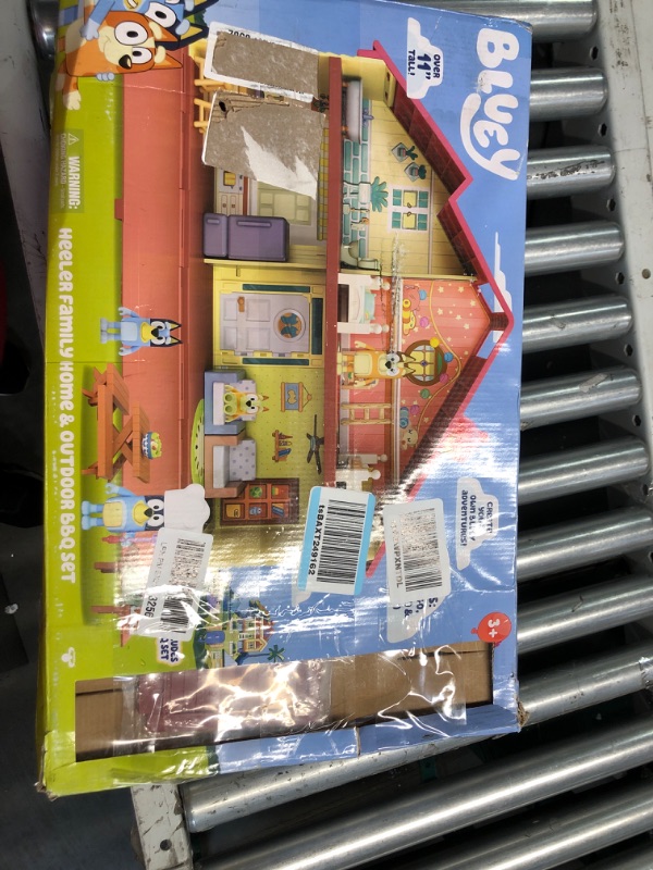 Photo 2 of Bluey Mega Bundle Home, BBQ Playset, and 4 Figures | Amazon Exclusive 