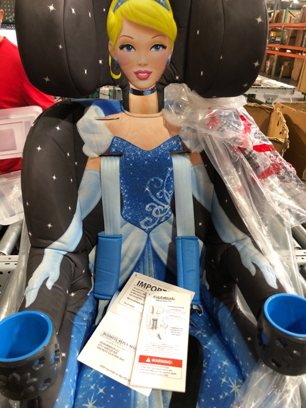 Photo 1 of (used item)(see all images) KidsEmbrace 2-in-1 Forward-Facing Harness Booster Seat, Disney Cinderella 