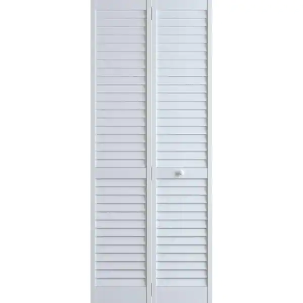 Photo 1 of [STOCK PHOTO FOR REFERENCE]
30 in. x 80 in. Louver Pine White Plantation Interior Closet Bi-fold Door
Item model number: DPBPLLW30