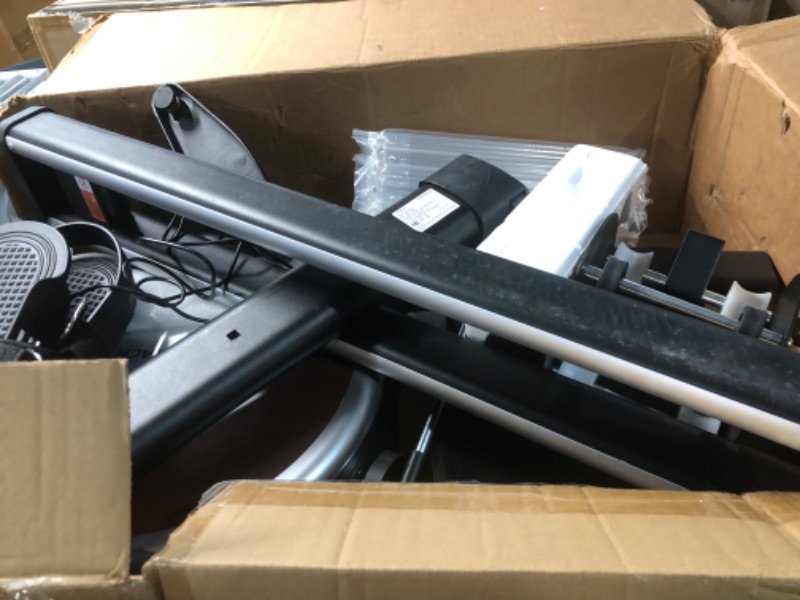 Photo 1 of Rowing Machine, MERACH Bluetooth Magnetic Rower Machine with Dual Slide Rail, 16 Levels of Quiet Resistance, Max 350lb Weight Capacity, App Compatible, 
MODEL: MR-R02