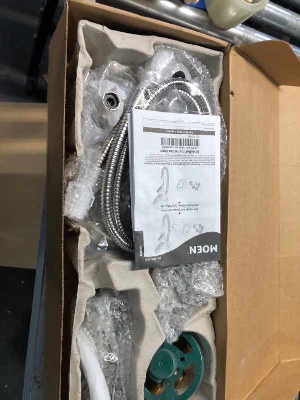 Photo 1 of Moen 82304SRN Engage Magnetix Multi-Function Handshower and Rainshower Combo, Spot Resist Brushed Nickel