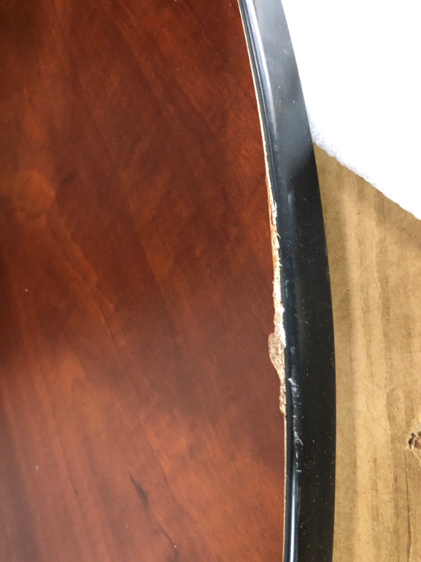 Photo 1 of HEIRLOUM Reclaimed Wood Table Top - Rustic Recycled Wooden Piece Perfect for Signs, Kitchens, Dining and Coffee Table Tops (Reclaimed Wood Table Top with Metal Edge, 48"