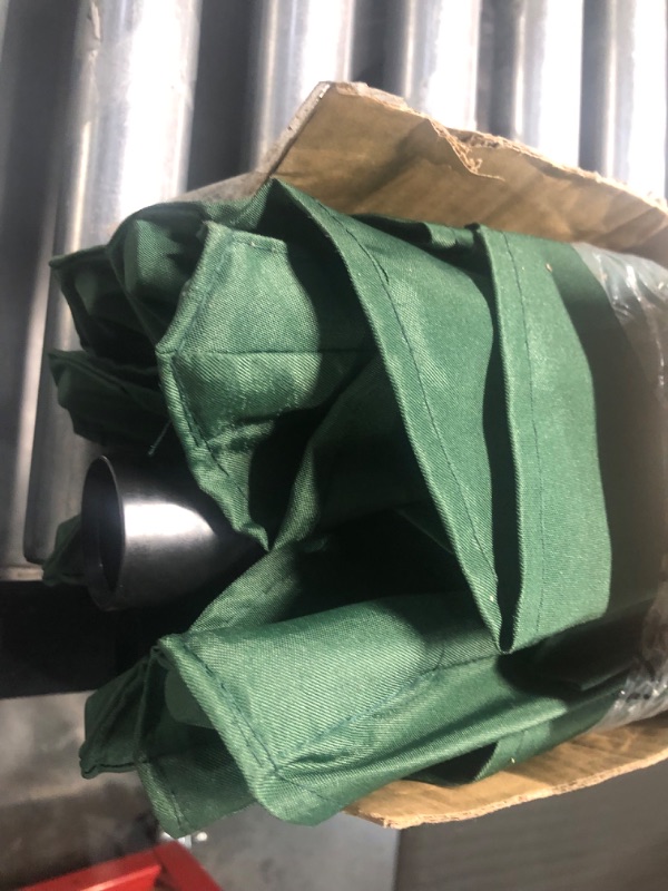 Photo 2 of ***HEAVILY USED AND FADED - SEE PICTURES - NO PACKAGING***
Yaheetech 9FT Patio Umbrella Market Table Umbrella Outdoor Canopy Umbrella with Push Button Tilt & Easy Crank Lift dark green 