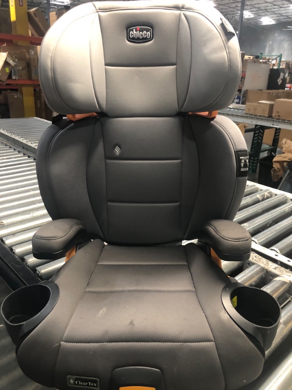 Photo 2 of Chicco KidFit ClearTex Plus 2-in-1 Belt-Positioning Booster Car Seat, Backless and High Back Booster Seat, for Children Aged 4 Years and up and 40-100 lbs.
MODEL:  00079627 120 070