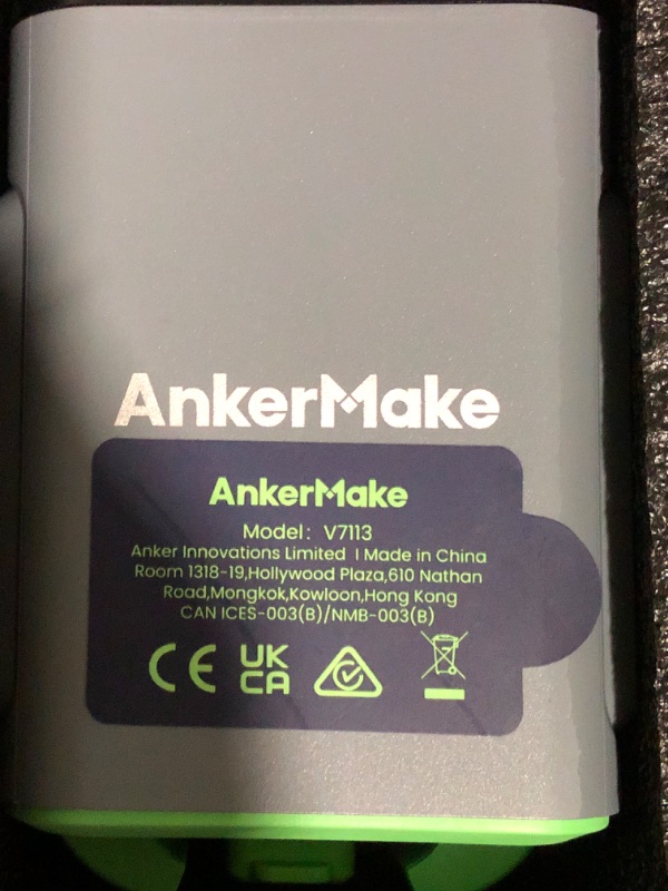 Photo 6 of AnkerMake M5C 3D Printer, 500 mm/s High-Speed Printing, All-Metal Hotend, Supports 300? Printing, Control via Multi-Device, Intuitive, 7×7 Auto-Leveling, 220×220×250 mm Print Volume