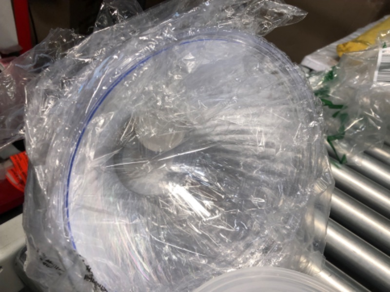 Photo 1 of PLASTICPRO Disposable 150 Ounce Round Crystal Clear Plastic Serving Bowls, Party Snack or Salad Bowl, Chip Bowls, Snack Bowls, Candy Dish, Salad Container Pack oF 8