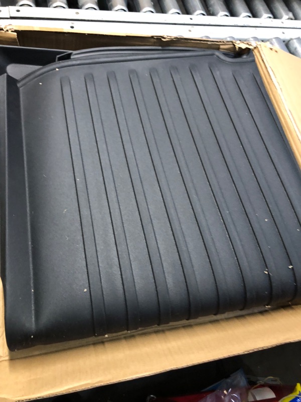 Photo 4 of (see all images) BASENOR Tesla Model Y TPE Cargo Liners Cargo Mat Rear Trunk Mat 