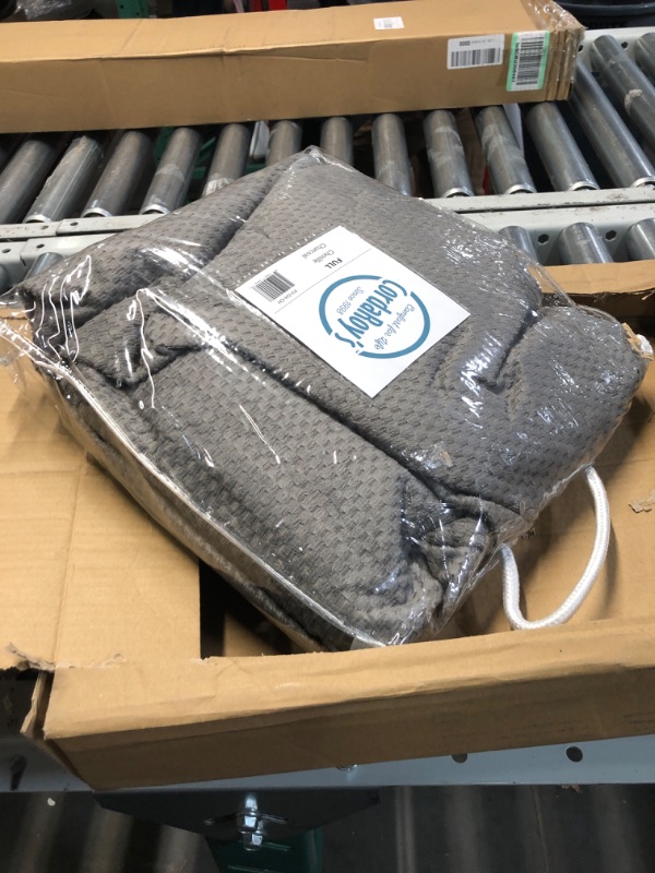 Photo 1 of CordaRoy's Full Size Chenille Bean Bag Chair Cover (Bean Bag Sold Seperately), Charcoal Full Charcoal