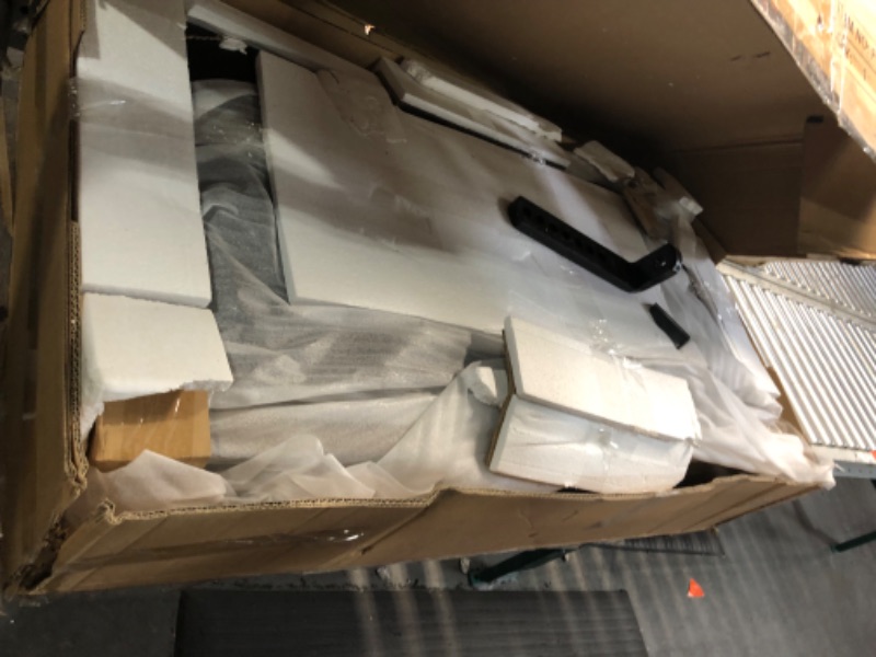 Photo 1 of 42” Wood Lift Top Coffee Table, Farmhouse 2 Tier Rising Tabletop with Hidden Compartment & Storage Shelf for Living & Dining Room and Home Office