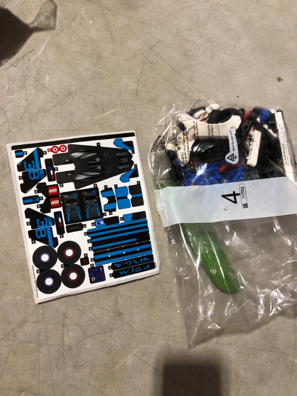 Photo 3 of *NON-REFUNDABLE*MISSING/LOOSE PARTS*NON-FUNCITONAL
 Lego TECHNIC 42162 Bugatti Agile Blue