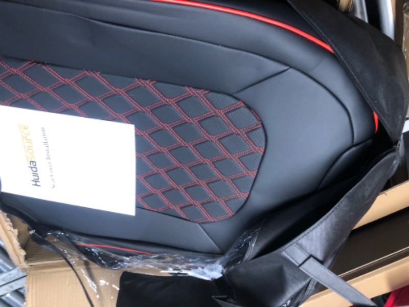 Photo 3 of Ford Ranger 2019-2024 Seat Covers, Front & Rear Fullset Waterproof Leather Seat Protector