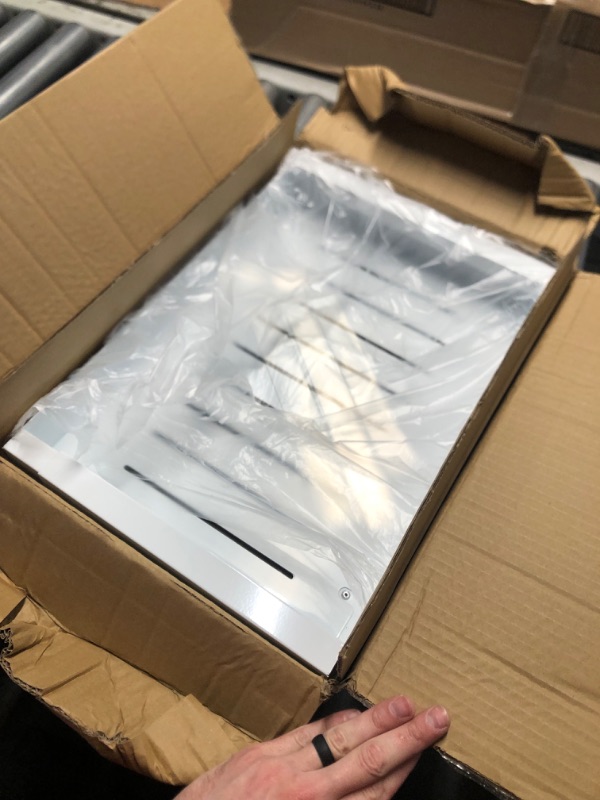 Photo 1 of HIKITMATE Drawer Organizer, Expandable Pull Out Drawers for Cabinets, With Adhesive Nano Film (11.8" -18.1" W X16.9 DX2.7 H White)