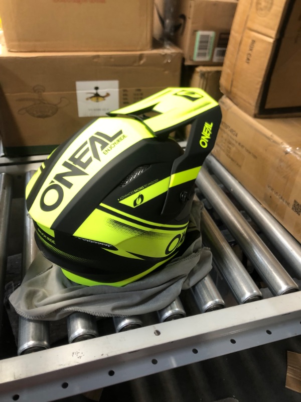 Photo 3 of O'Neal 3SRS Helmet Adult Racewear Black/Neon X-Large