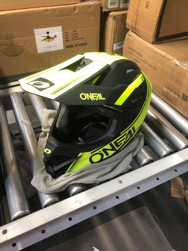 Photo 2 of O'Neal 3SRS Helmet Adult Racewear Black/Neon X-Large