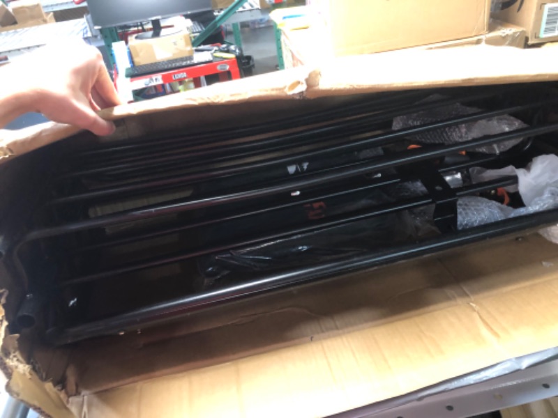 Photo 6 of MeeFar Roof Rack Carrier Basket Universal Rooftop Cargo Carrier Basket 51" X 36" X 5" + Waterproof Cargo Bag 15 Cubic Feet (44" 34" 17")