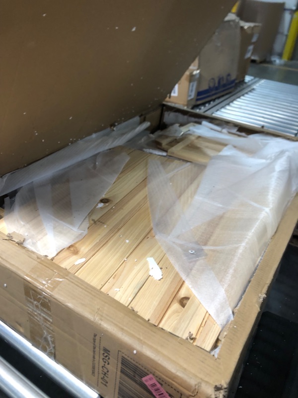 Photo 1 of Wooden Chicken Coop Hen House Poultry Cage with 2 Chicken Nesting Box & Ramp, Waterproof Roof Chicken Coop Pet House