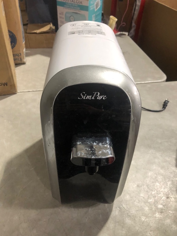 Photo 8 of ***HEAVILY USED - MOLDY - SEE COMMENTS***
SimPure Y7P-BW UV Countertop Reverse Osmosis Water Filtration Purification System, 4 Stage RO Water Filter