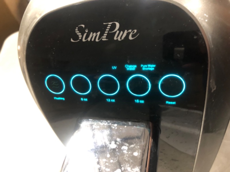 Photo 6 of ***HEAVILY USED - MOLDY - SEE COMMENTS***
SimPure Y7P-BW UV Countertop Reverse Osmosis Water Filtration Purification System, 4 Stage RO Water Filter