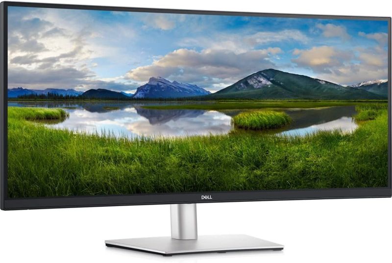 Photo 1 of Dell P3421W 34 Ultrawide WQHD 3440 x 1440 Curved USB-C Monitor (Renewed)