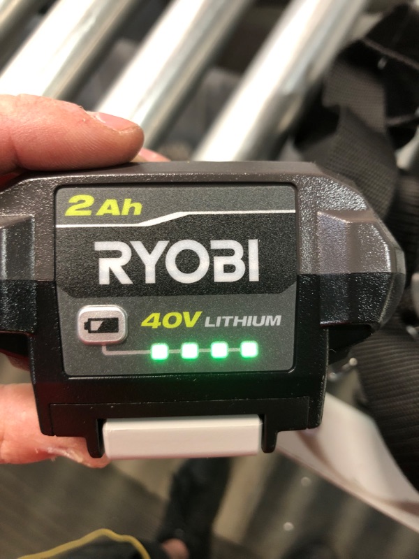 Photo 4 of Ryobi 40V 10 in. Cordless Battery Pole Saw with 2.0 Ah Battery and Charger