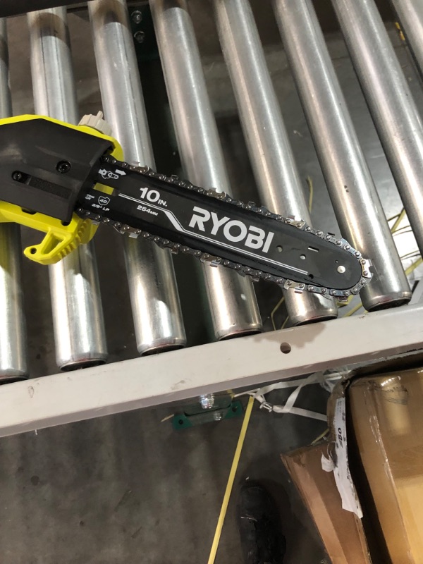 Photo 3 of Ryobi 40V 10 in. Cordless Battery Pole Saw with 2.0 Ah Battery and Charger