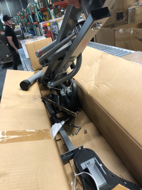 Photo 3 of **hardware loose in box** Sunny Health & Fitness Squat Assist Row-N-Ride Trainer