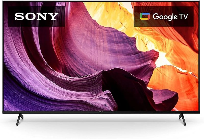 Photo 1 of Sony 55 Inch 4K Ultra HD TV X80K Series: LED Smart Google TV with Dolby Vision HDR KD55X80K